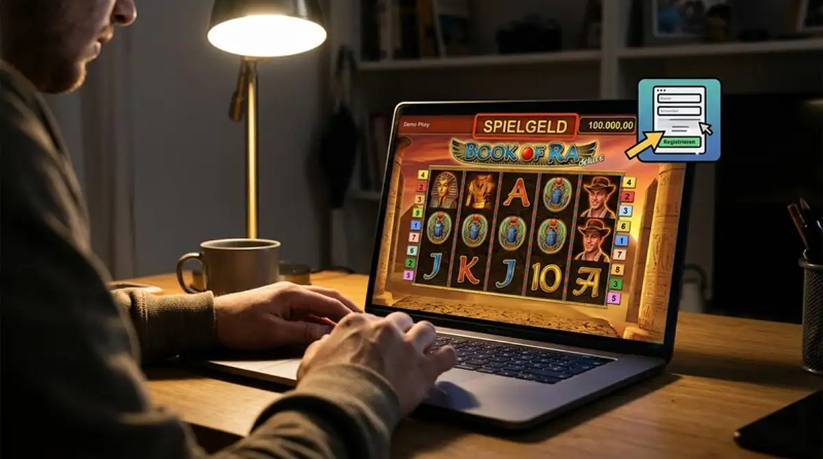 Book of Ra Demo-Modus Spielgeld-Balance
