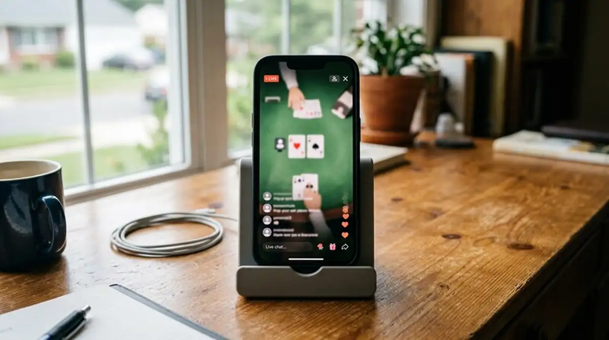 Live Blackjack auf dem Smartphone im mobilen Browser