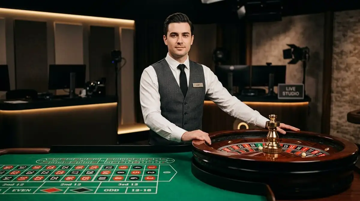 Live-Roulette-Tisch mit deutschsprachigem Dealer im Online-Casino