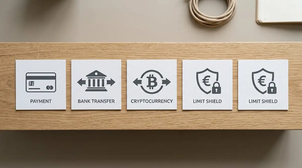 Zahlungsmethoden im Online-Casino: Kreditkarte, Bank, Krypto und Limits