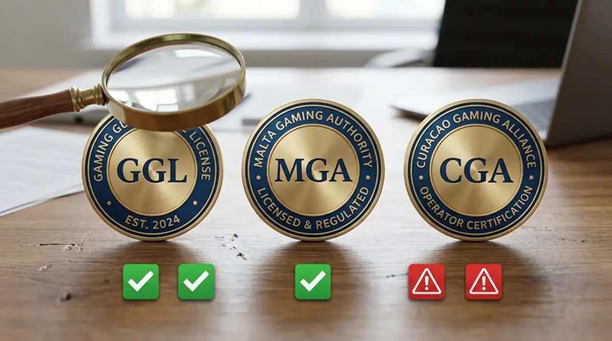 Lizenz-Prüfung: GGL-, MGA- und CGA-Siegel im Vergleich beim Casino-Check