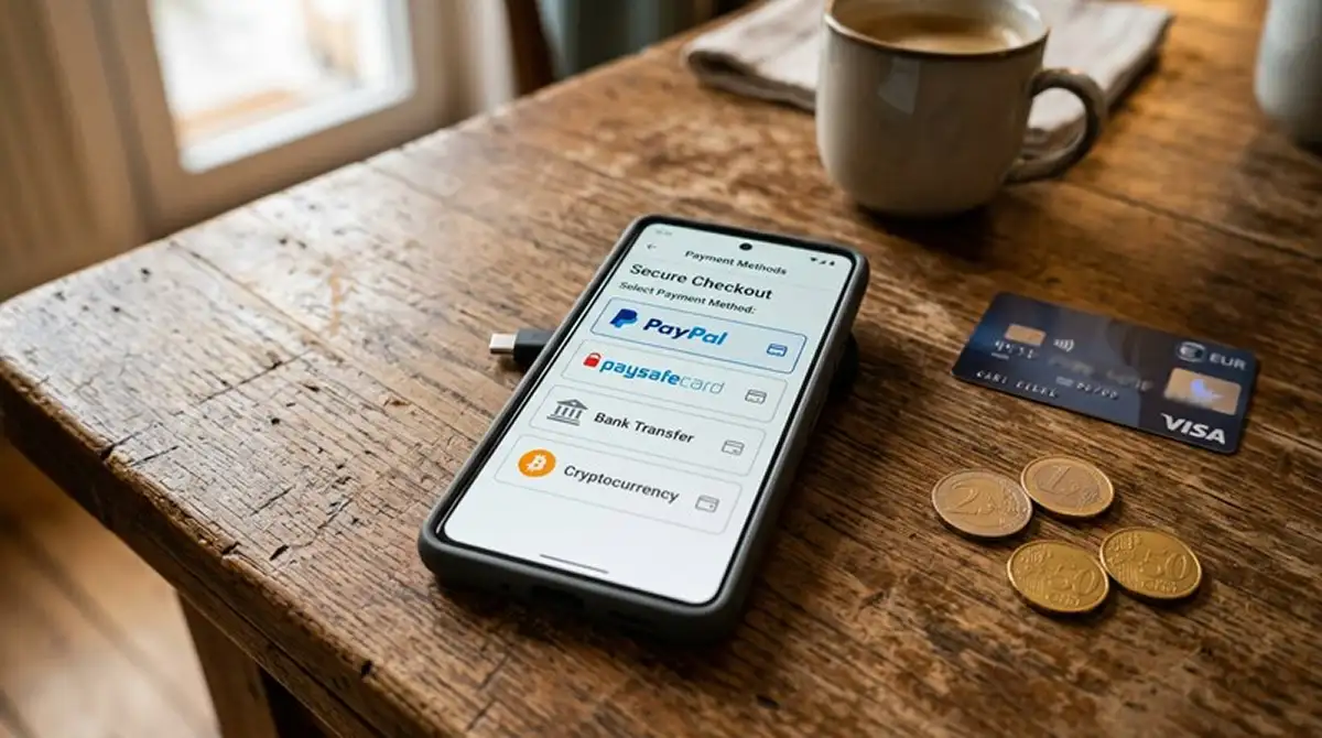 Zahlungs­methoden im Online Casino – PayPal, paysafecard, Bank, Krypto