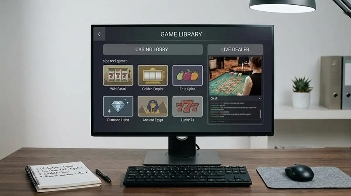 Spieleauswahl im Online Casino – Slots, Live-Tische, Provider